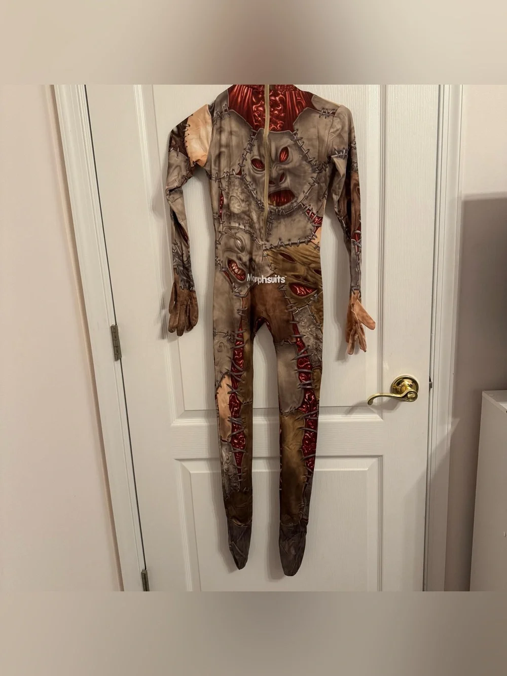 Morphsuit The Facelift Monster Zombie Costume Youth Size Large